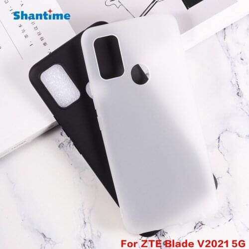 For ZTE Blade V2021 5G Gel Pudding Silicone Phone Protective Back Shell For ZTE Blade V2021 5G Soft TPU Case