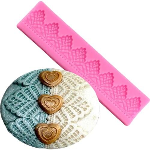 Sugarcraft Flower Lace Cupcake Silicone Mold Fondant Mold Cake Decorating Tools Chocolate Gumpaste Mold