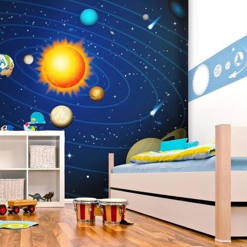 Wall mural-solar system-400x309 cm
