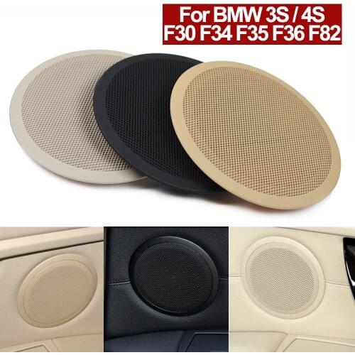 Upgraded Interior Door Loud Speaker Tweeter Cover Trim For BMW X1 3 4 Series E84 E90 E91 F30 F80 F31 F32 F33 F34 F35 F36