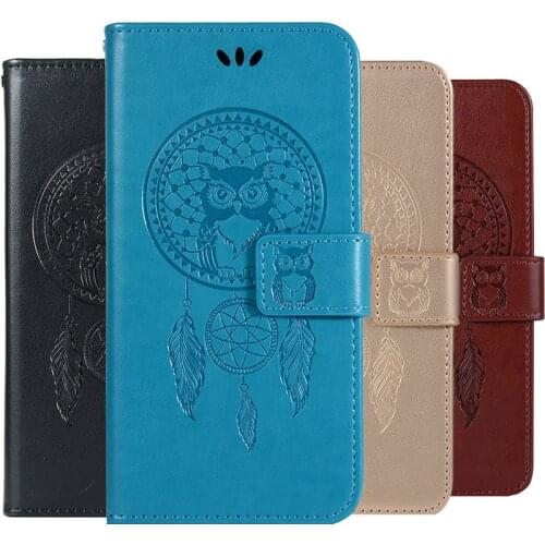 Fashion Lovely Owl Leather Flip Soft Cover For iPhone 12 Mini 11 Pro Max X Xr Xs 6 6S 7 8 Plus Wallet Case Card Holder Shell