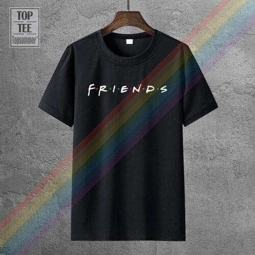 Friends T Shirt Inspired 90S Tv Show Sitcom New Sizes For Men 100% Cotton Print Mens Summer O Neck New 2017 Fashion Hot T Shirt