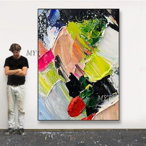 Unframe Wall Art 100% Hand Painted Oil Painting On canvas Or Handpainted Custom Designed Paintings Not Printed Oil Paintings