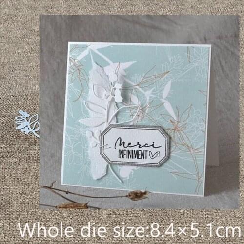 New Design Craft Metal die cuts Cutting Die blossom branch decoration scrapbooking Album Paper Card Craft Embossing die cuts