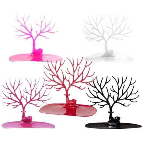 Little Deer Jewelry Stand Jewelry Tray Tree Earring Necklace Ring Pendant Bracelet Display Storage Racks Decoration Crafts