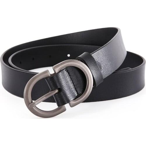 Luxury Brand Womens Fashion Jeans Belt Female Genuine Leather Belts for Women Casual Ladies Waist Strap Designer Pin Buckle