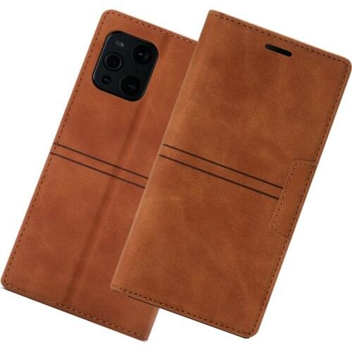 Luxury Leather Case For OPPO FIND X3 PRO X 3PRO Flip Magnetic Auto Closed Full Cover For OPPO FindX 3 X3PRO X 3 Wallet Book Bags