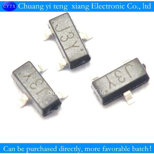 SMD triode S8050 J3Y 0.5 A / 25VNPN SOT23 transistor (100PCS/lot)