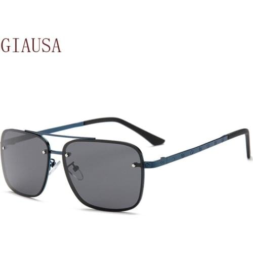 GIAUSANew double beam polarized sunglasses double beam square sunglasses sunglasses for men glasses