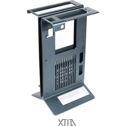 [xproto-n] xtia a4itx open long video card J chassis, Mini urine with all aluminum vertical mounting chassis