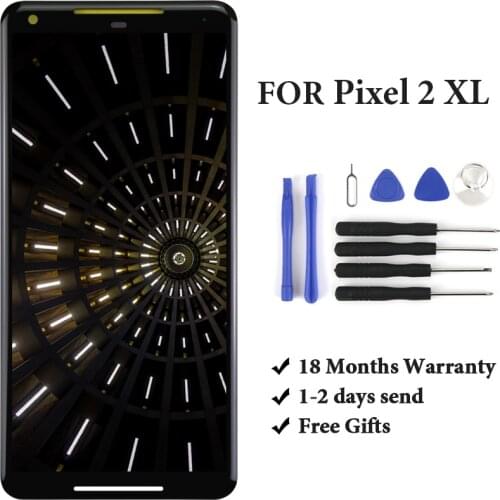 For HTC Google Pixel 2XL LCD Screen For OEM Touch Screen Digitizer Phone Replacement For HTC Google Pixel 2 XL Display