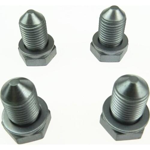 4Pcs N90813202 N90 813 202 Engine Oil Drain Sump Plug Screw Bolt Fit Passat B6 B7 Golf Beetle Tiguan A3 A4 A6 Q5 Q7 TT