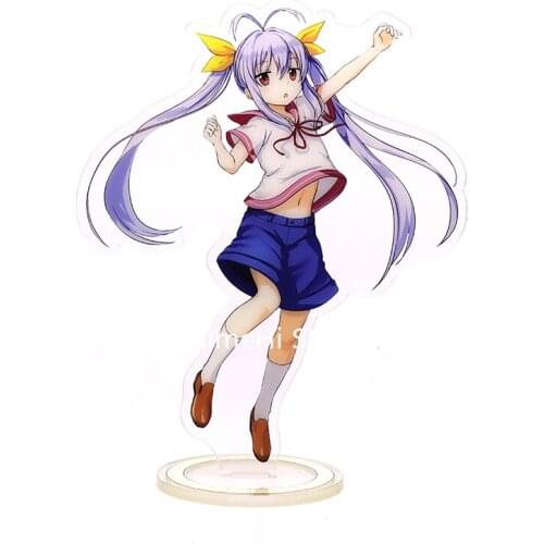 Anime Non Non Biyori Action Figure Cosplay Toys Miyauchi Renge Koshigaya Komari Acrylic Figures Model Dolls 15cm