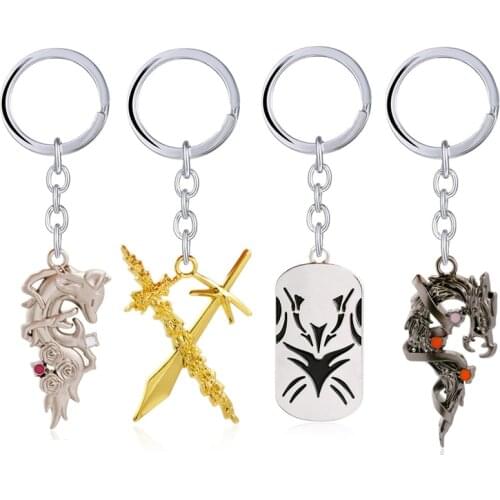 Anime YuYu Hakusho Keychain Cartoon Figure Urameshi Yuusuke Kuwabara Pendant Keyrings Car Key Holder llaveros Christmas Gift