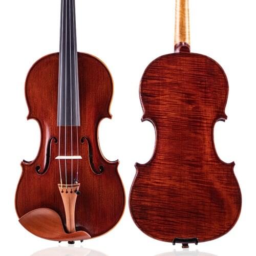 Free shipping!Angelviolin 4/4 Violin Italian professional violin 3/4 high quality spruce Master Level Violin case