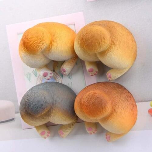 Corgi Butt Figures Fridge Magnets Cartoon Refrigerator Magnet Stickers Children Toy Birthday Gift