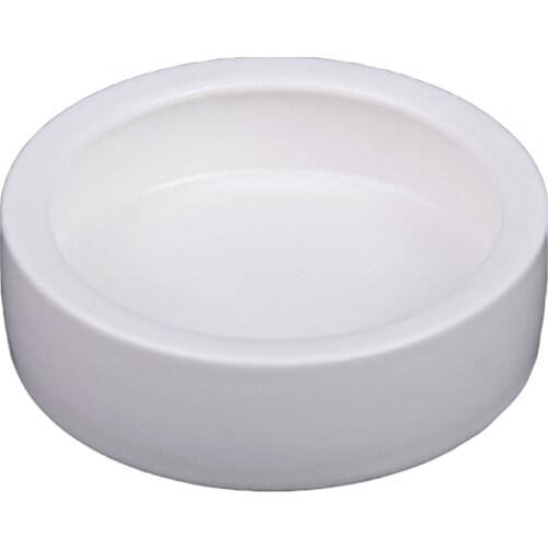 Reptile Water Food Bowl Mini Round Reptile Feeder Mealworms Bowl Bearded Dragon Gecko Hermit Crab Reptirock Retile Cricket