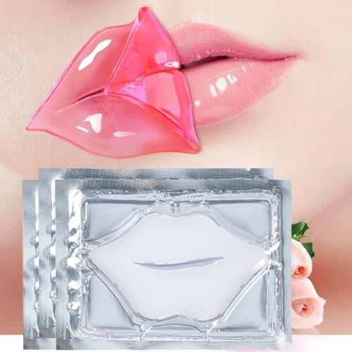 Free Shipping Lip Mask Pads Collagen Crystal Anti-Ageing Wrinkle Reparatie Improving Verminderen Fijne Lijntjes Lips Care