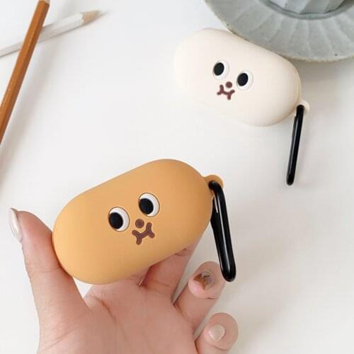 Cute cartoon Case for Samsung Galaxy Buds / Galaxy Buds Plus Case Fashion Bear Silicone Earphone Case Cover fundas