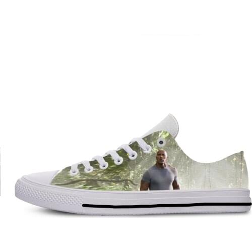 2019 Hot Cool Fashion Pop Funny New Summer High Quality Sneakers Handiness Casual Shoes 3D Printed For Men Women Dwayne Johnson