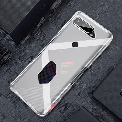 Transparent PC Phone Case Protective Sleeve Back Cover for ASUS Rog5 Phone Accessories