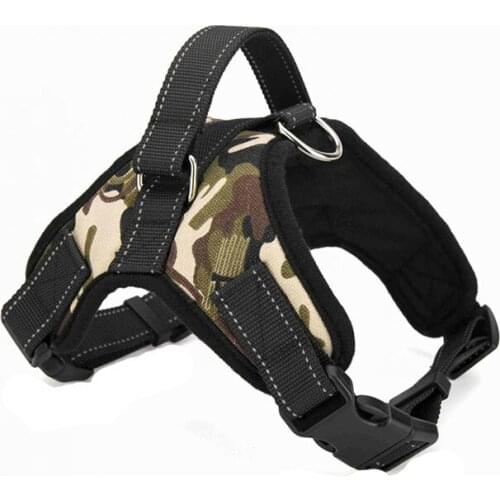 Reflective Pet Dog Harness Vest K9 Large Small Puppy Padded Soft Comfort Dog Collar Pet Products for Dog Pet 4 Size
