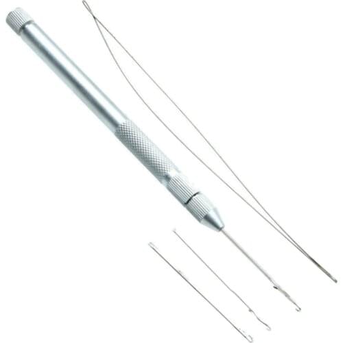 Pulling Loop Threader Hair Extension Tools for Dreadlock Wigs Micro Links