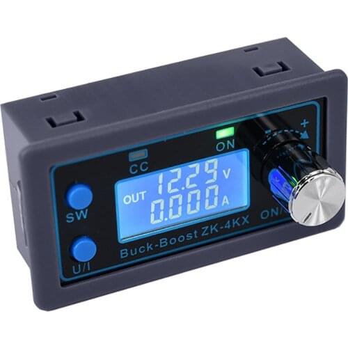 ZK-4KX CNC DC DC Buck Boost Converter CC CV 0.5-30V 4A Power Module Adjustable Regulated power supply For Solar Battery Charging