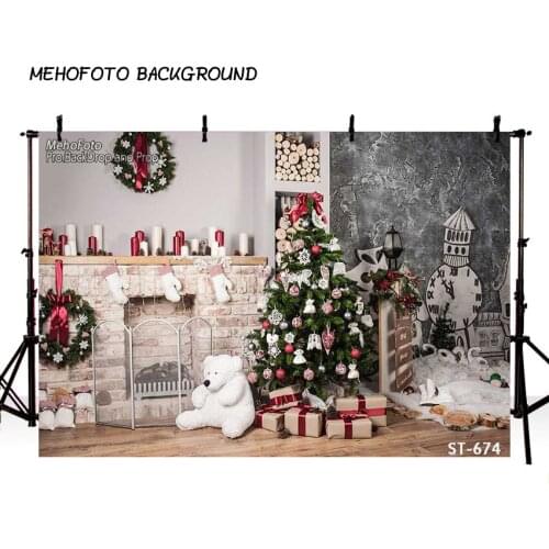 Vinyl Photography Christmas Backgrounds Photo Studio Backdrop Computer Printed Christmas Backdrops for Photo Studio Photocall