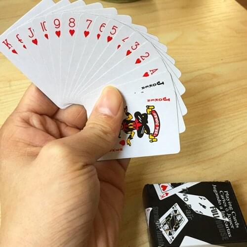 1 set/deck Mini Cute Poker Home Decoration Poker Cards Playing Game Creative Child Gift Outdoor Climbing Travel Accessories