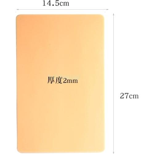 10 Pcs Silicone Permanent Makeup Practice Skin Blank Tattooing Practice Skin Training
