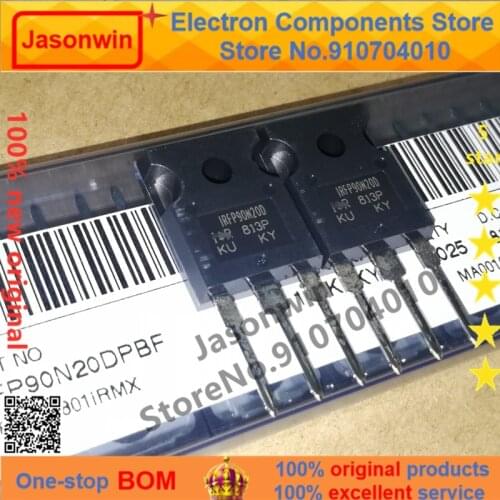 100% nuevo 50 unids/lote original MOSFET IRFP90N20DPBF 200V90A IRFP90N20D TO-247 Transistor