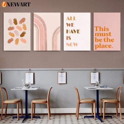 Abstract Canvas Wall Art for Living Room Poster Geometry Nature Style Decoraton Picture Home Design Modern Decor Art Canvas