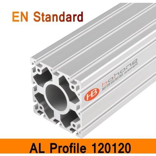 120120 Aluminium Profile EN Standard DIY Brackets Aluminium AL Extrusion CNC 3D DIY Printer Frame Heavy Aluminum Frame T Slot