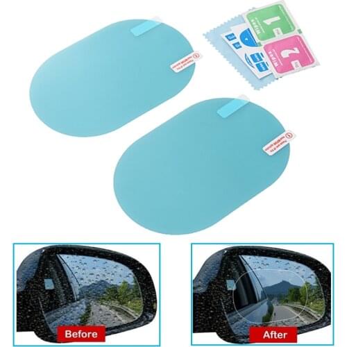 Car Rearview Mirror Anti-Fog Anti-glare Membrane Waterproof Rainproof Film For Lada granta vesta Opel Astra h g j insignia