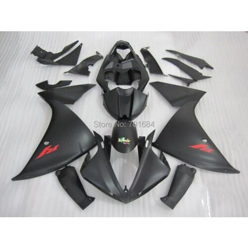 Black New UV Paint Bodywork Fairing ABS Injection Mold For Yamaha YZF R1 2009-2011 (3) [CK1227]