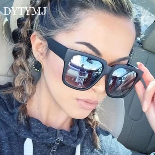DYTYMJ 2020 Oversized Vintage Sunglasses Women Square Glasses Women/Men Luxury Brand Eyeglasses Women Gafas De Sol Mujer UV400