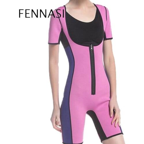 FENNASI Women Shaper Zipper Type Fashion Skinny Waist Solid Slimming Control Underwear Corset Stretch Trousers Clothing Outfit