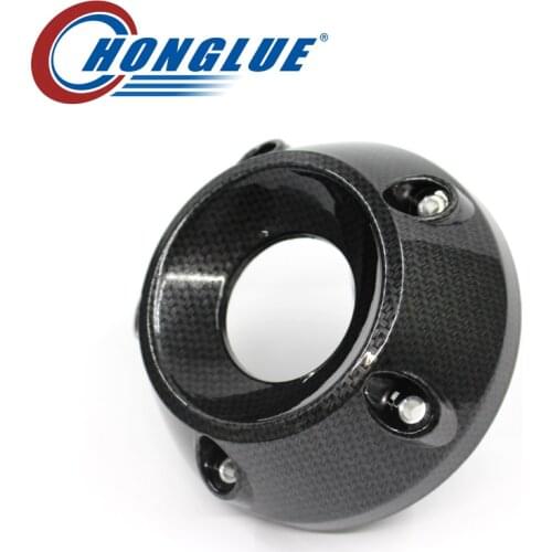 Motorcycle Accessories Motorcycle muffler cover For YAMAHA TMAX530/TMAX imitation Carbon fiber Exhaust rear cover