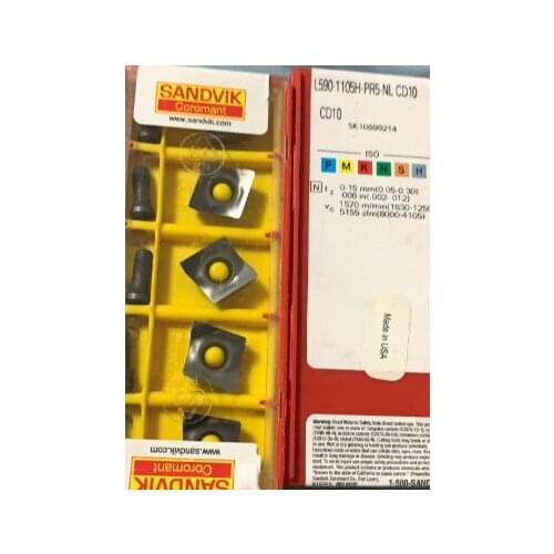 ORIGINAL 5PCS CARBIDE INSERT L590-1105H-PR5-NL CD10