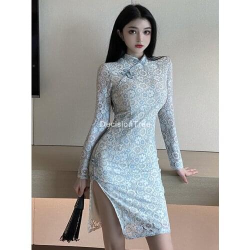 2021 chinese dress sexy chinese style dress women evening party qipao dress chinese traditional cheongsam elegant party dress