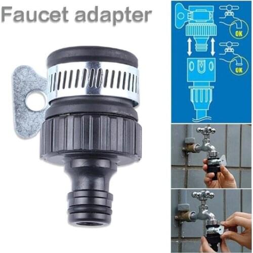 Durable Universal Water Faucet Adapter Plastic Hose Fitting Quick Connect Fitting Tap For Car Washing Garden Irrigation Tools