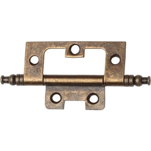 Cabinet Closet Inset Hinge Corner Hinges, Oil Rubbed Flush Bronze, Home Furnishing Hardware