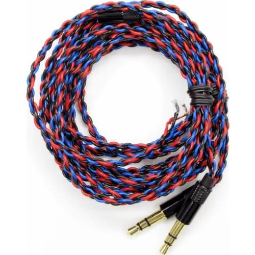 Newest FENGRU 10pcs 1.2M DIY Replacement wire Audio Cable Headphone Repair Headset Wire DIY Headphone Earphone Maintenance Wire