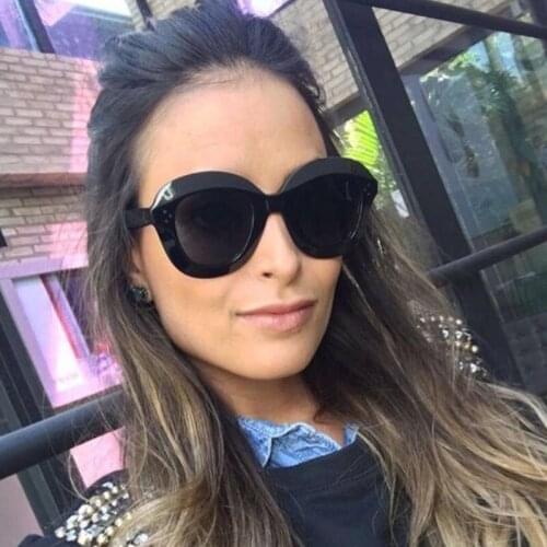 Stylish Women Fashion Sunglasses Hot Brand Designer Oval Sun Glass Female Casual Sunglass UV400