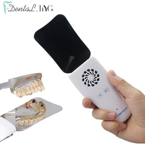 Dental Orthodontic Imaging LED Fog Free Photo Mirror High Hardness Stainless Steel Cavity Obervation Reflector Oral Orthodontic