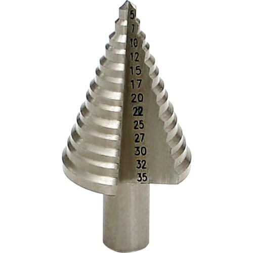 1PC 5-35mm High Speed Step Cone Drill Bit HSS Wood Metal Drilling Top Quality Tool Hole Saw Cutter Tackle Tool for wood plastic