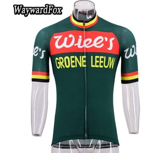2018 Classic green Pro team Summer Cycling Jersey Short Sleeve Bicycle Jerseys Road Bike Cycling Clothing Maillot Ciclismo