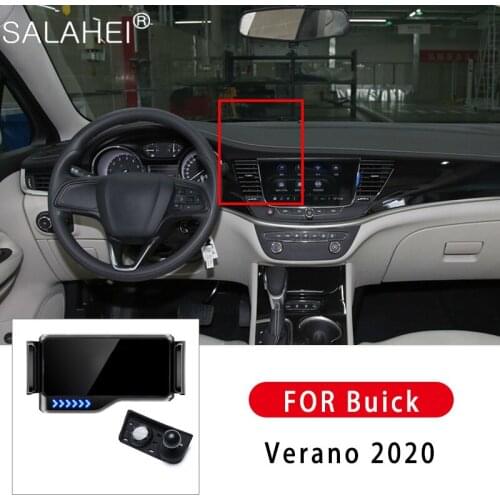 Car Phone Holder For Buick Verano 2020 Automatic Adjustment Interior Dashboard 360 Degree Rotation Stable Practical Accessories