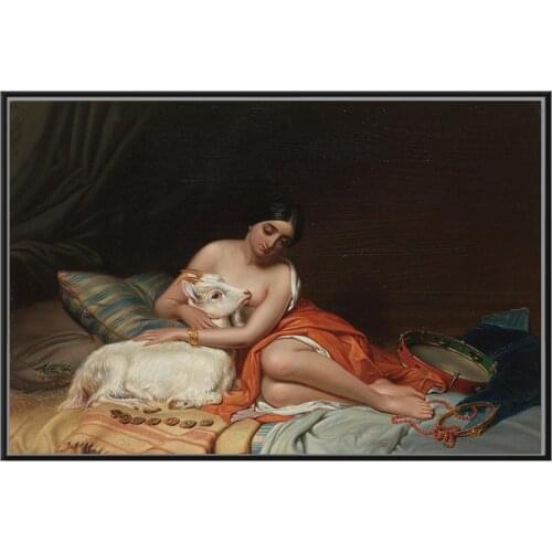 European Court Figures Oil Painting Wall art Picture for Living room Hotel Decoration Portrait Paintings HD Print on Canvas